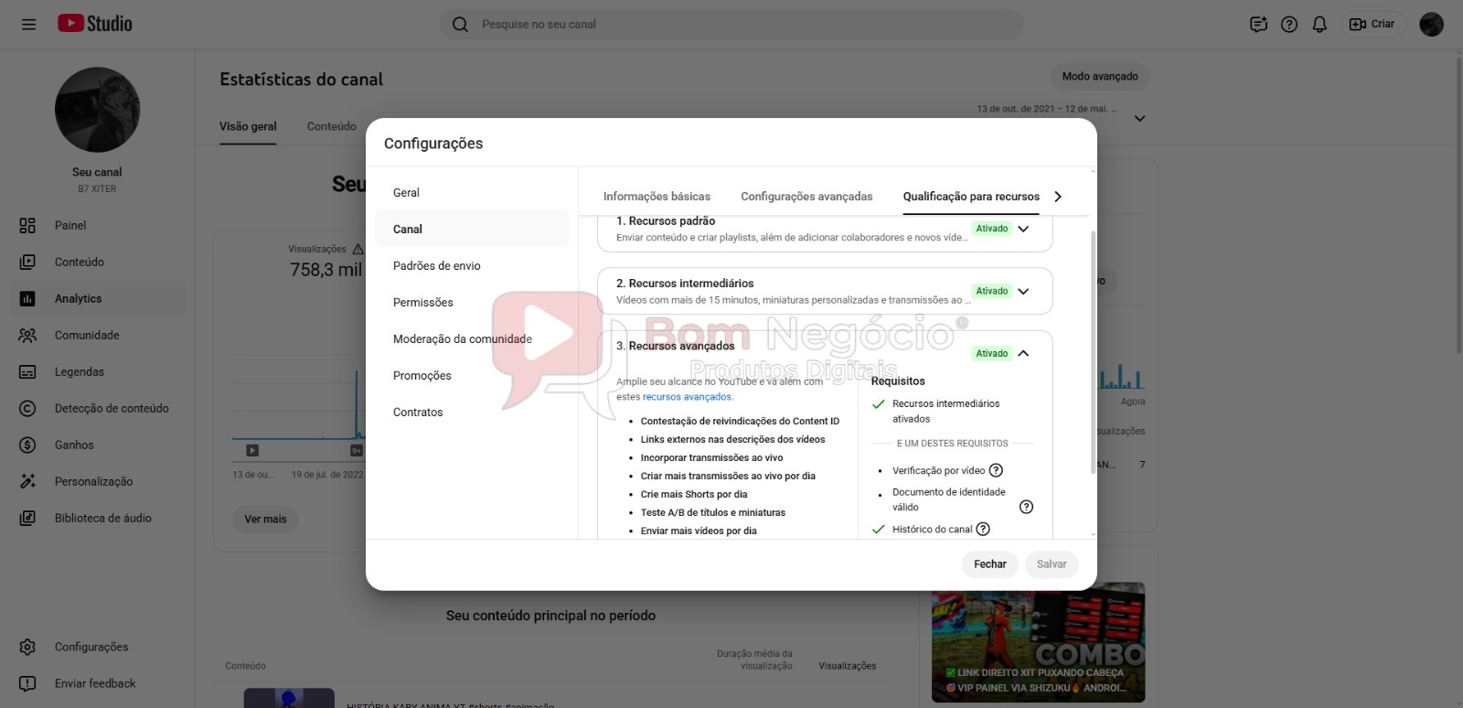 CANAL DO YOUTUBE DE 5K NÃO MONETIZADO - GAMES (COD-601) - Imagem 4