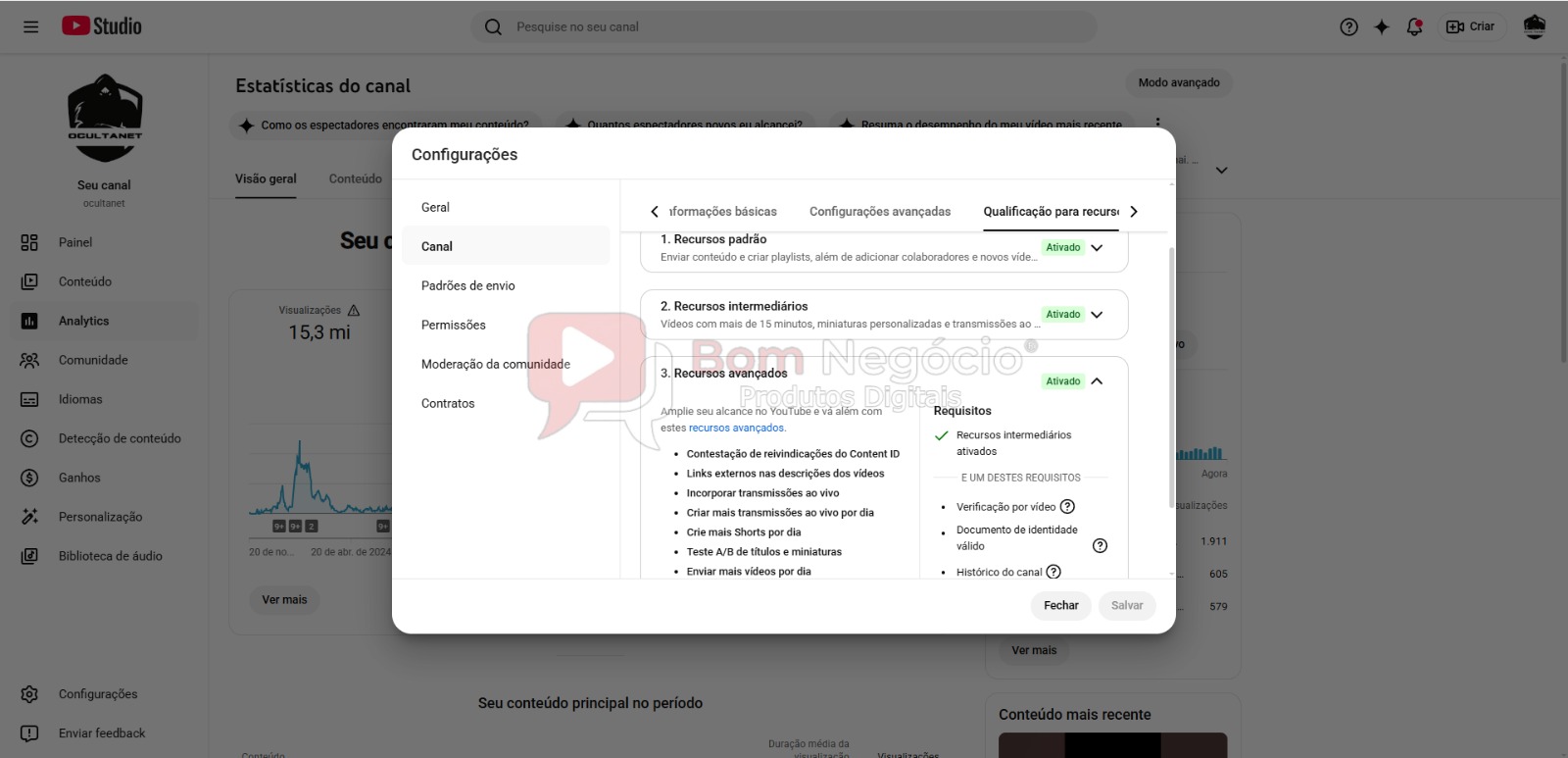 CANAL DO YOUTUBE DE 35K NÃO MONETIZADO - ENTRETENIMENTO (COD-610) - Imagem 4