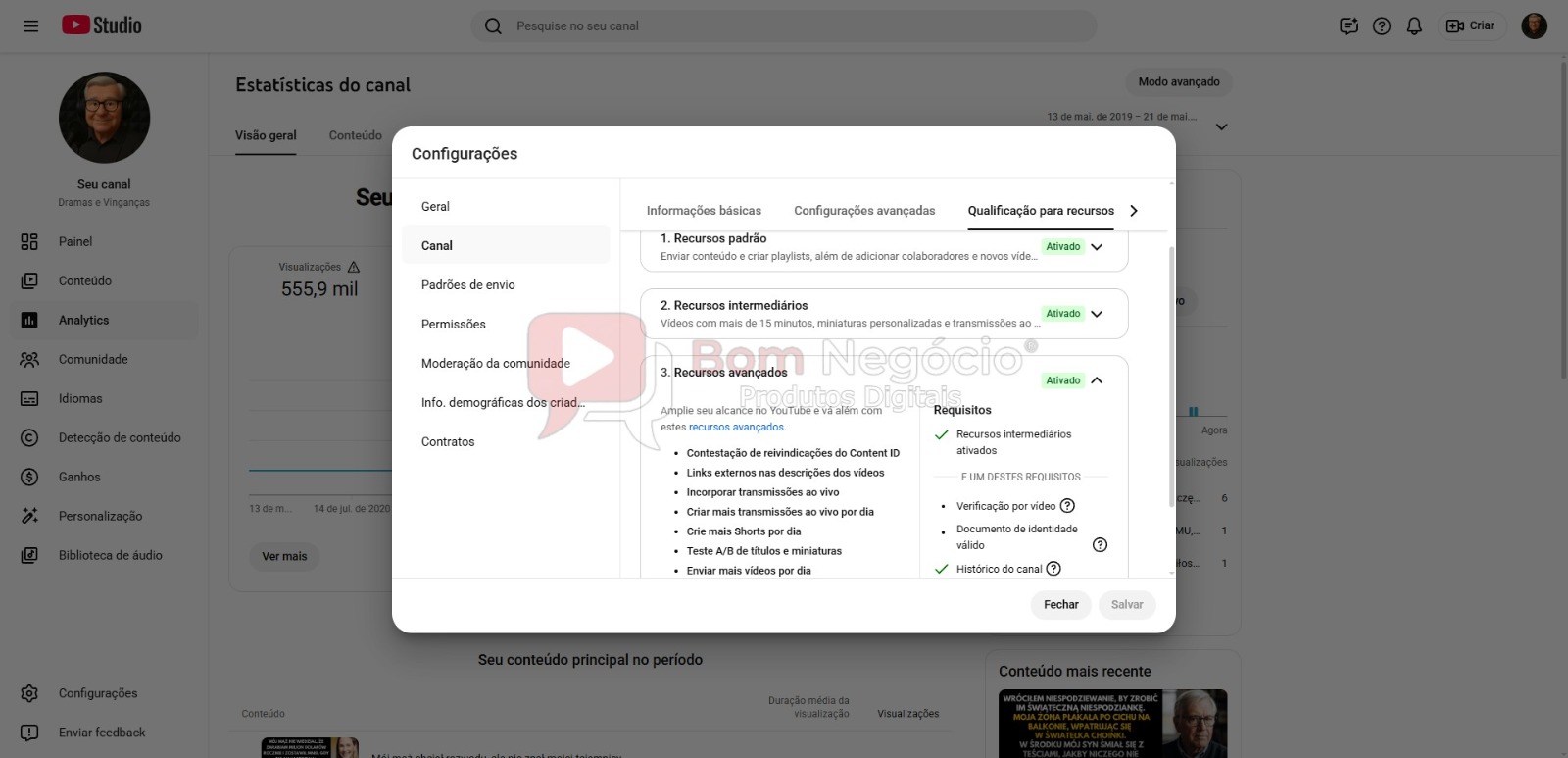 CANAL DO YOUTUBE DE 2K NÃO MONETIZADO - HISTORIAS (COD-501) - Imagem 4