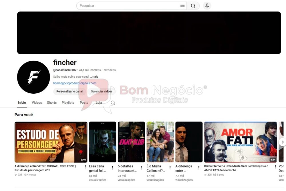 CANAL DO YOUTUBE DE 43K MONETIZADO - ENTRETENIMENTO (COD-536)