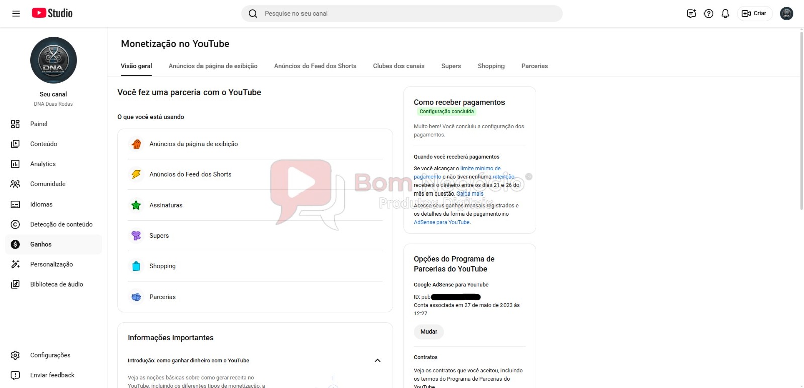 CANAL DO YOUTUBE DE 7K MONETIZADO - VEICULOS (COD-556) - Imagem 4