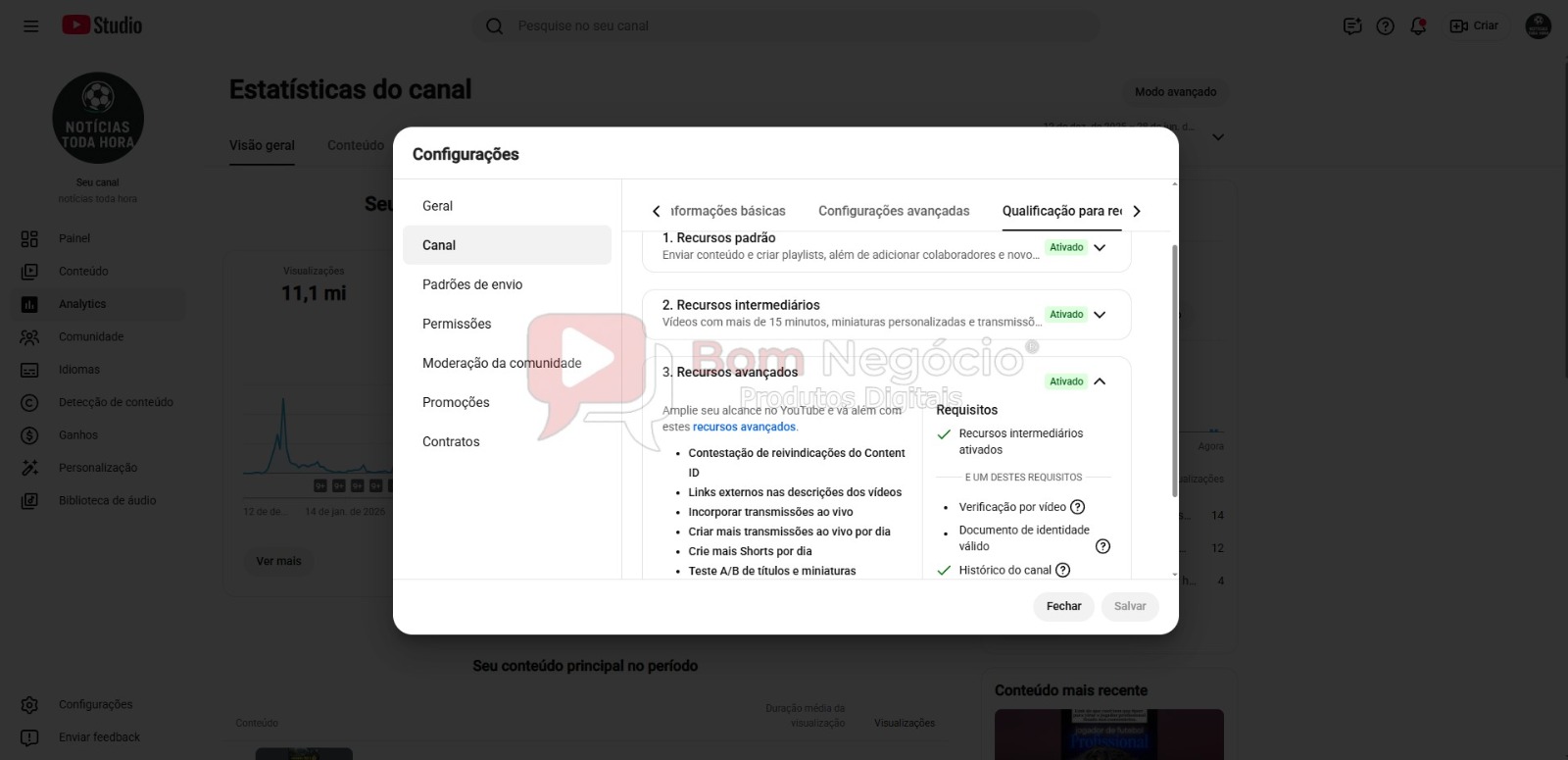 CANAL DO YOUTUBE DE 10K NÃO MONETIZADO - FUTEBOL (COD-577) - Imagem 4
