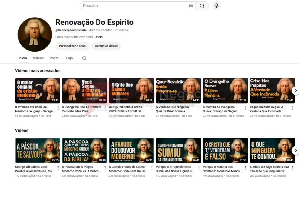 CANAL DO YOUTUBE DE 4K MONETIZADO - MEDITAÇÃO (COD-586)