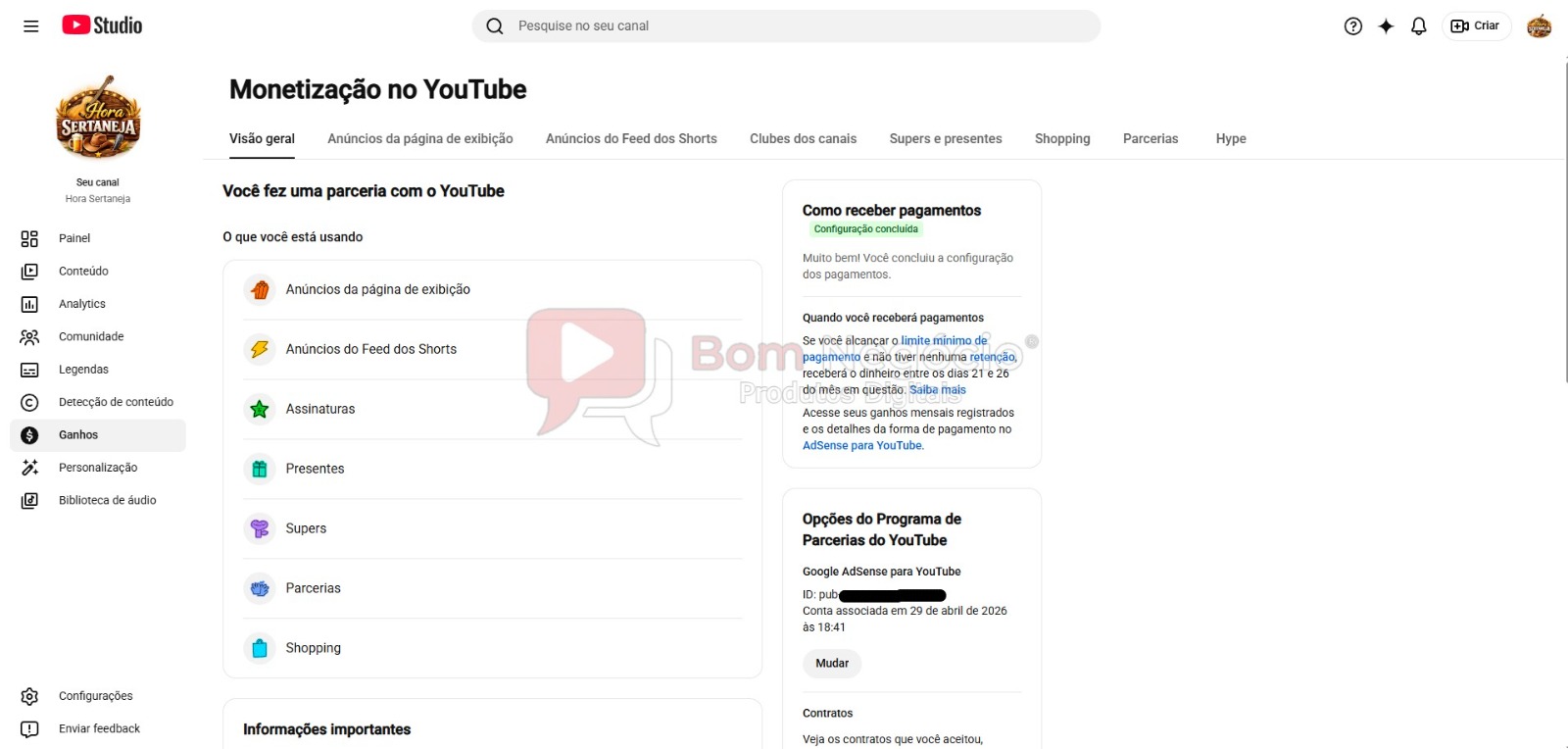 -CANAL DO YOUTUBE DE 2K MONETIZADO - MUSICAL (COD-603) - Imagem 4