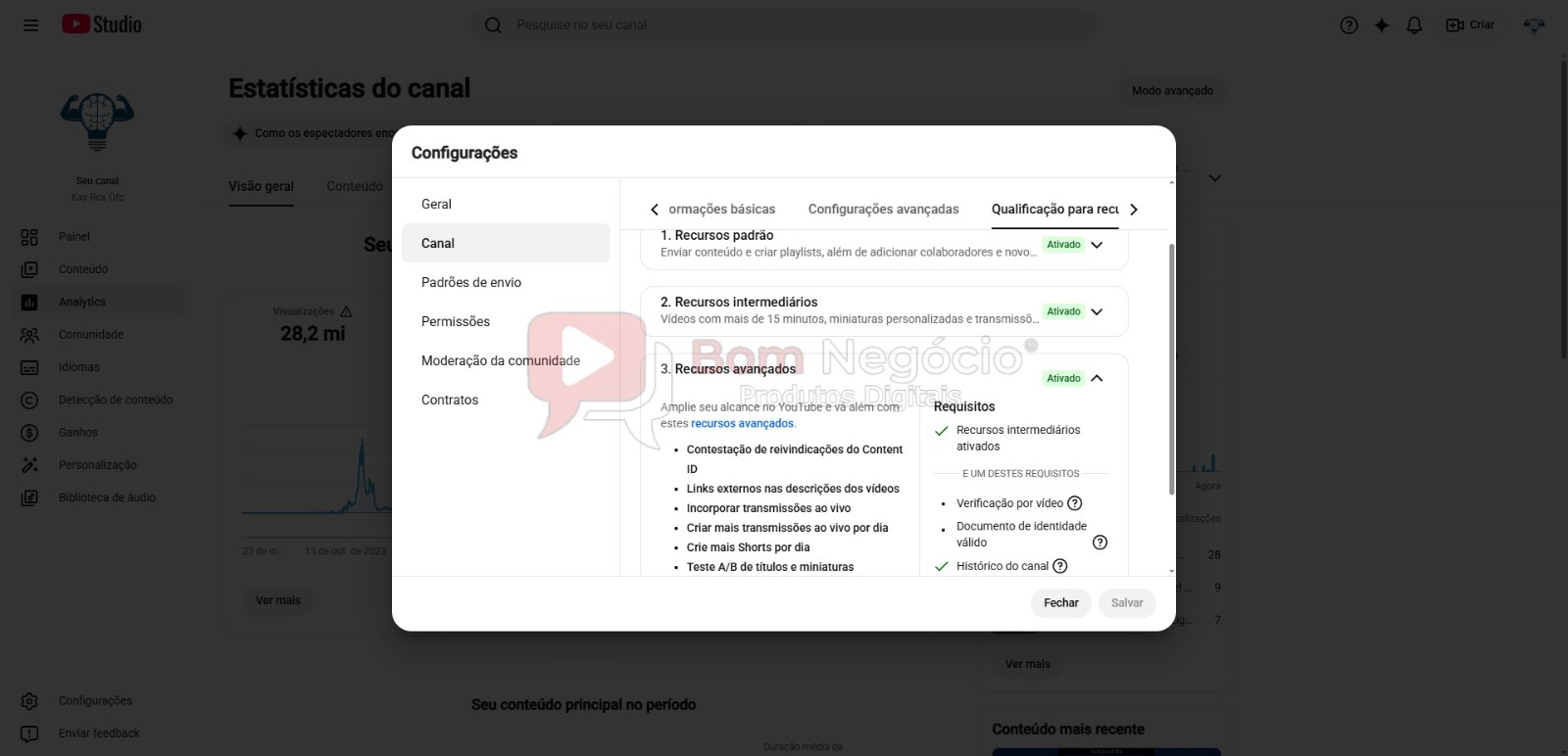 CANAL DO YOUTUBE DE 100K NÃO MONETIZADO - MOTIVACIONAL (COD-634) - Imagem 4
